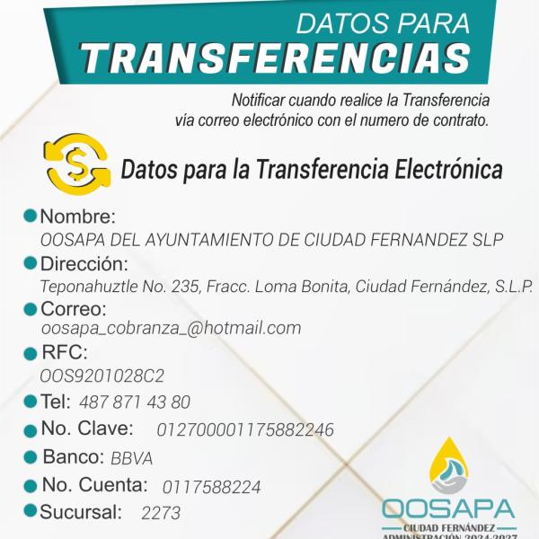 TRANSFERENCIAS ELECTRÓNICAS